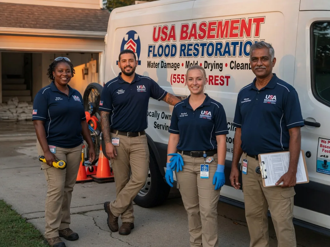 Basement Flood Cleanup company in Omega, OK